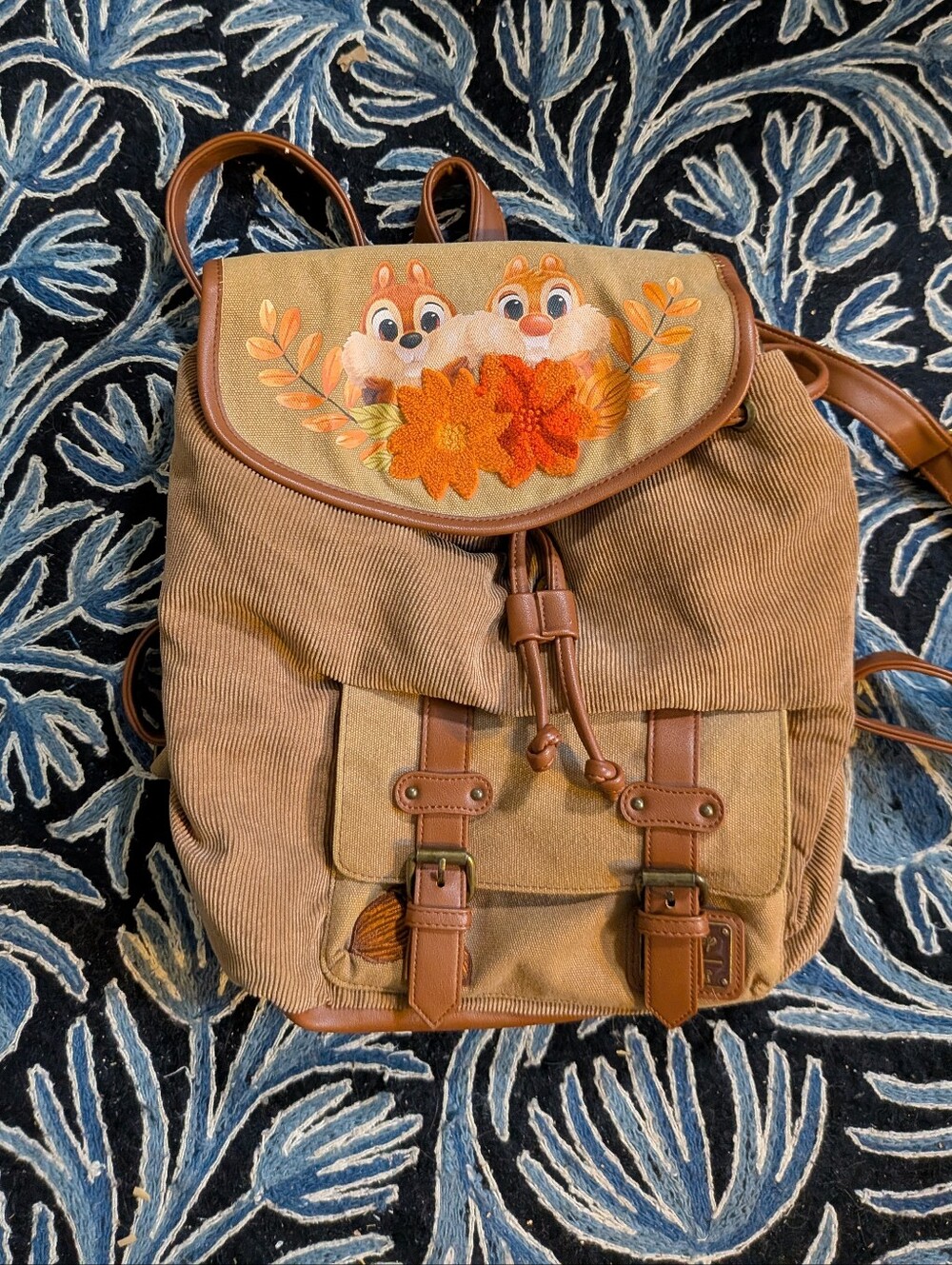 Loungefly Disney Chip 'n Dale Fall Rucksack - BoxLunch Exclusive